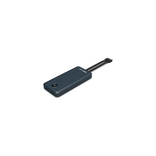 Port designs- Powerbank 10,000mAh 2 câbles USB C intégrés