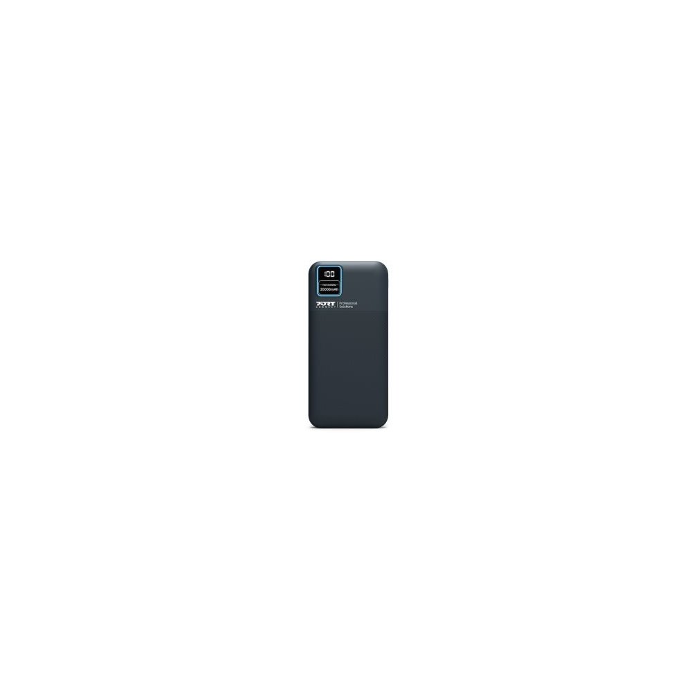 Port Designs- Powerbank 20,000mAh écran LCD 2 USB A & 1 USB C