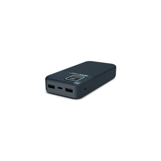 Port Designs- Powerbank 20,000mAh écran LCD 2 USB A & 1 USB C