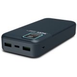 Port Designs- Powerbank 20,000mAh écran LCD 2 USB A & 1 USB C