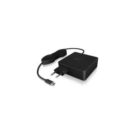 Icy Box- Chargeur USB Type C 90W secteur 220V + USB A