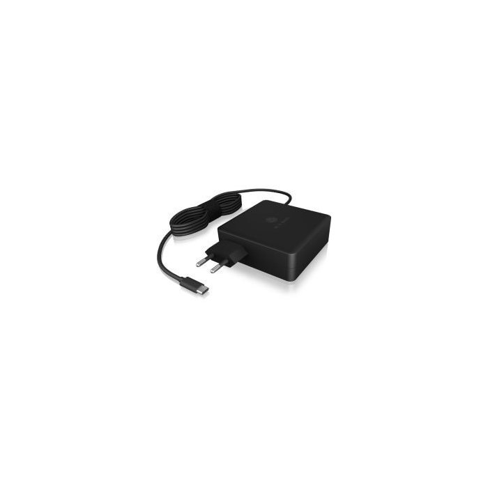 Icy Box- Chargeur USB Type C 90W secteur 220V + USB A