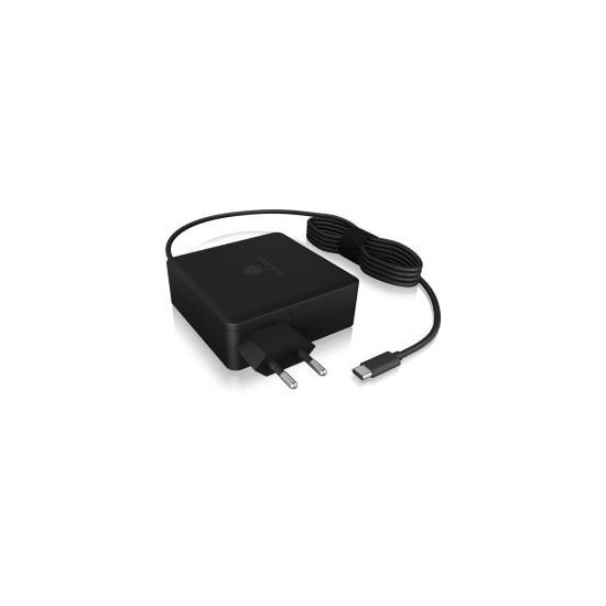 Icy Box- Chargeur USB Type C 90W secteur 220V + USB A