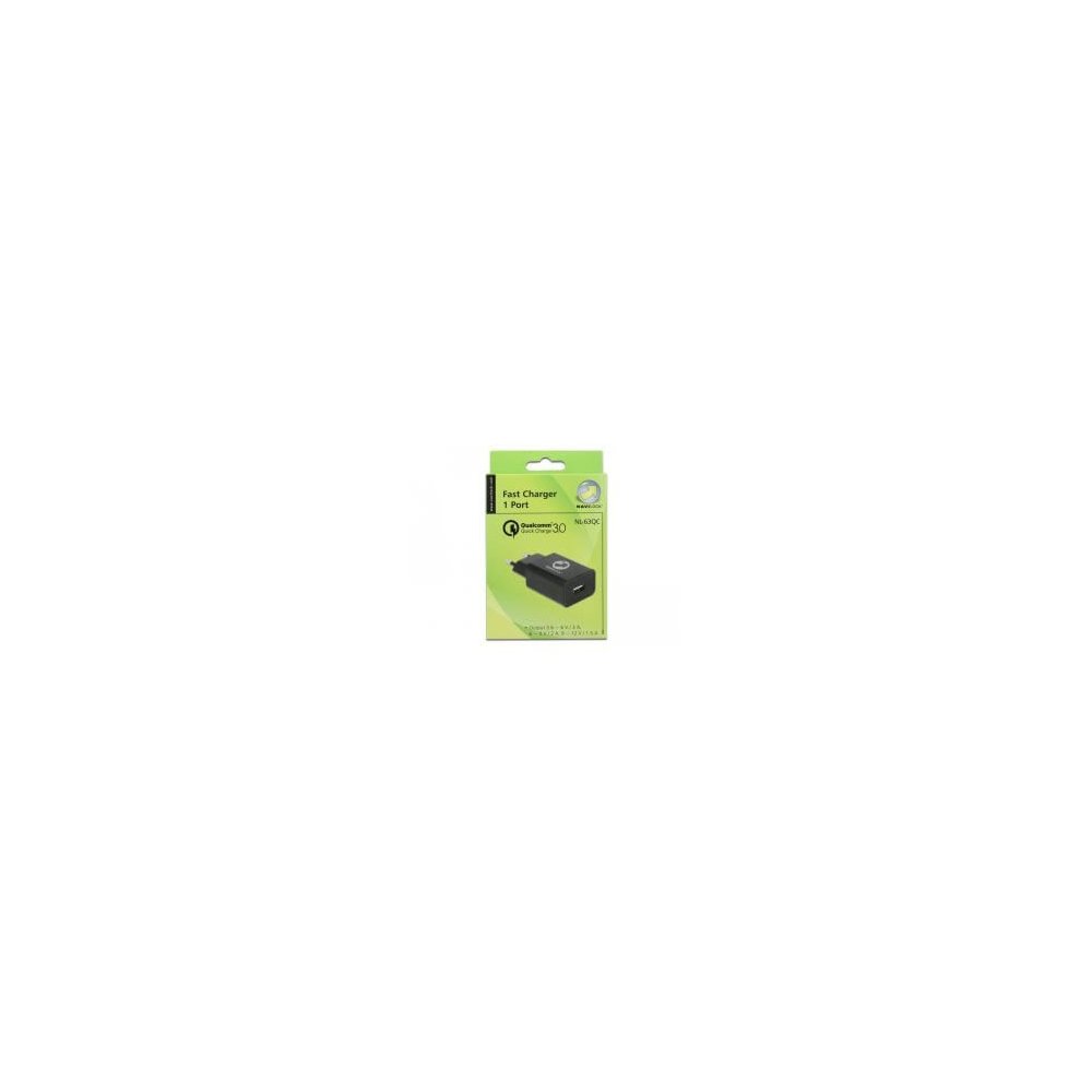 Delock- Chargeur USB 1 sorties 3,6 à 12V QC 3.0 noir