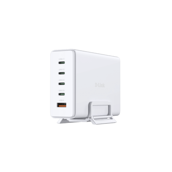 D-link Chargeur GaN 240W - 4 ports USB-C - 1 port USB-A