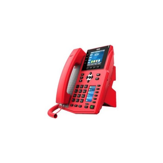 Fanvil Téléphone SIP X5U V2 PoE spécial Red