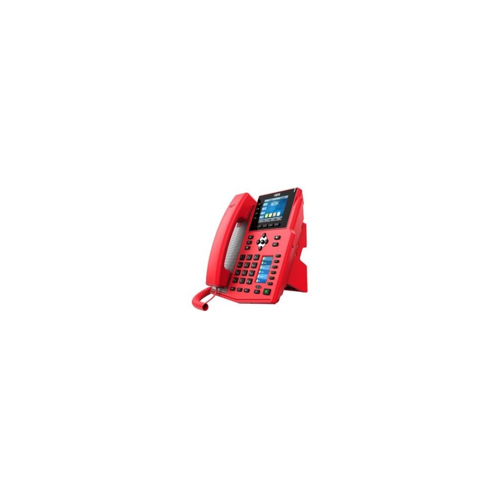 Fanvil Téléphone SIP X5U V2 PoE spécial Red