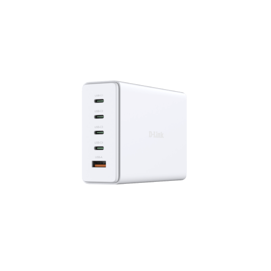 D-link Chargeur GaN 240W - 4 ports USB-C - 1 port USB-A