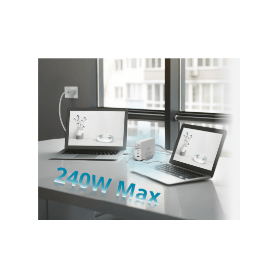 D-link Chargeur GaN 240W - 4 ports USB-C - 1 port USB-A