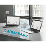 D-link Chargeur GaN 240W - 4 ports USB-C - 1 port USB-A