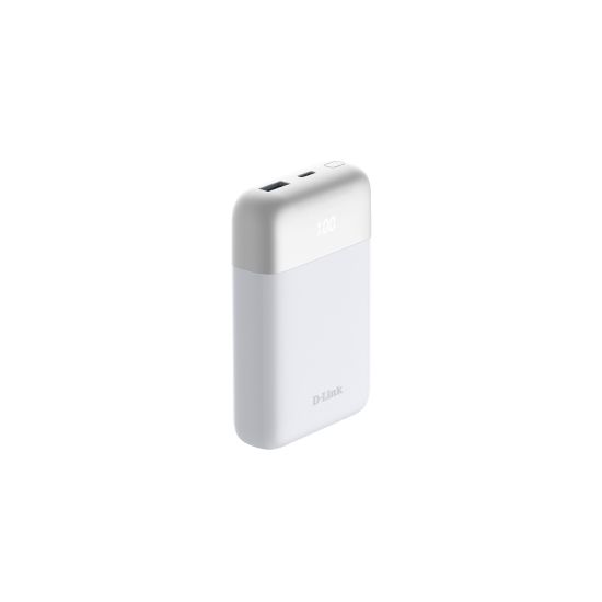 D-link PowerBank 10000mAh 1 Port USB-C & 1 port USB-A