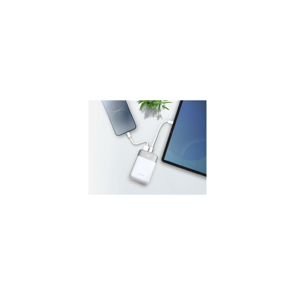 D-link PowerBank 10000mAh 1 Port USB-C & 1 port USB-A