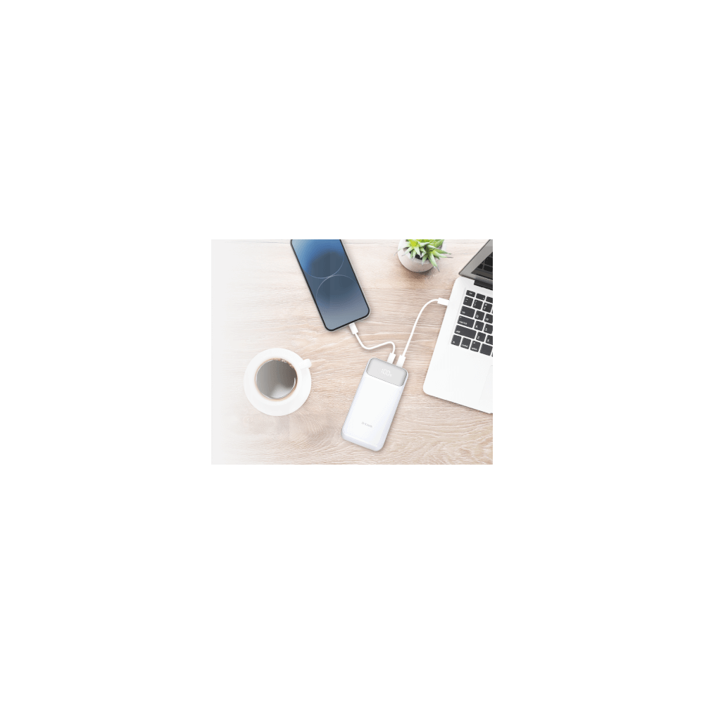D-link  PowerBank 20000mAh 2 Port USB-C & 1 port USB-A