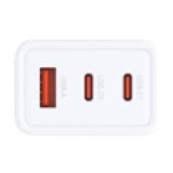 D-link Chargeur USB GaN 65W Rapide 2 USB-C et 1 USB-A