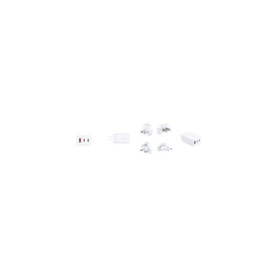 D-link Chargeur USB GaN 65W Rapide 2 USB-C et 1 USB-A