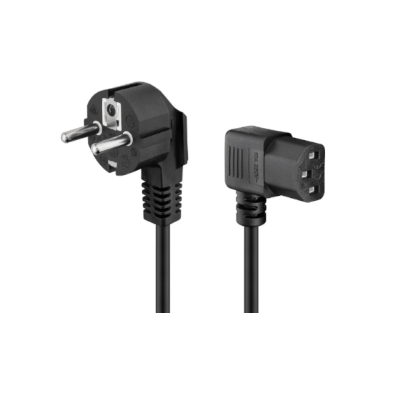 Konni- Câble d'alimentation secteur 1.8m COUDE