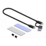 Delock- Boîter externe USB C M.2 SATA SSD ou PCIe