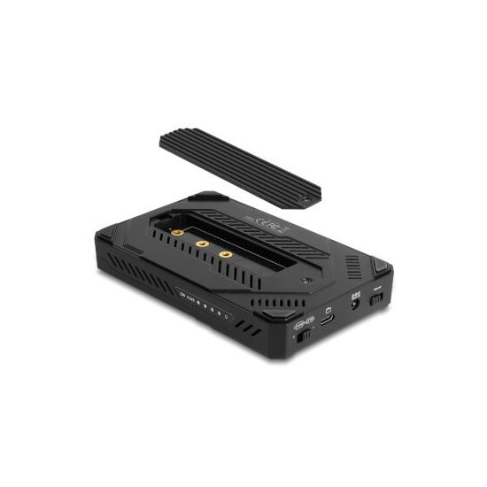 Delock- Boîter externe USB C M.2 SSD + 2"1/2 SSD/HD
