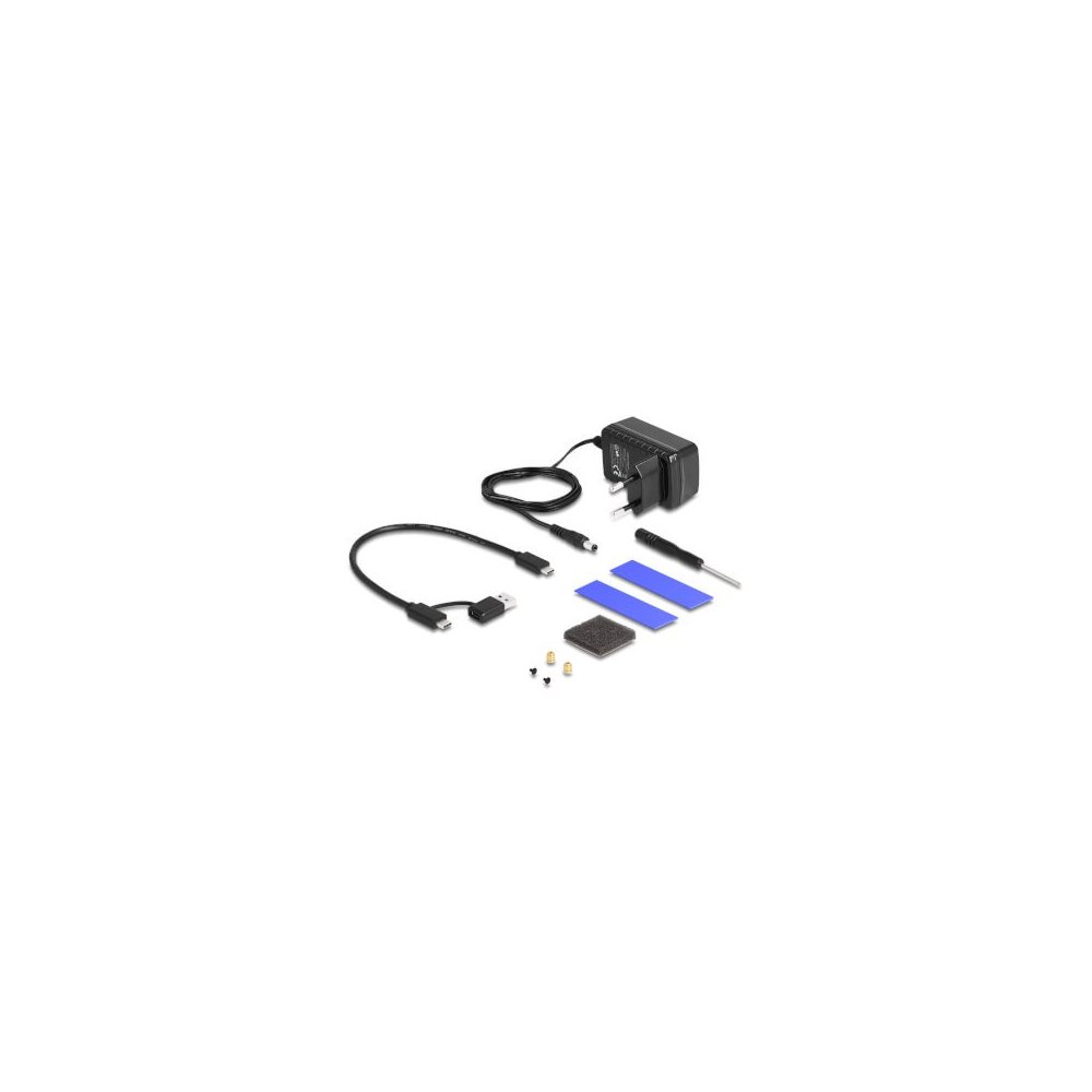 Delock- Boîter externe USB C M.2 SSD + 2"1/2 SSD/HD