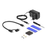 Delock- Boîter externe USB C M.2 SSD + 2"1/2 SSD/HD