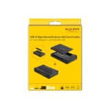 Delock- Boîter externe USB C M.2 SSD + 2"1/2 SSD/HD