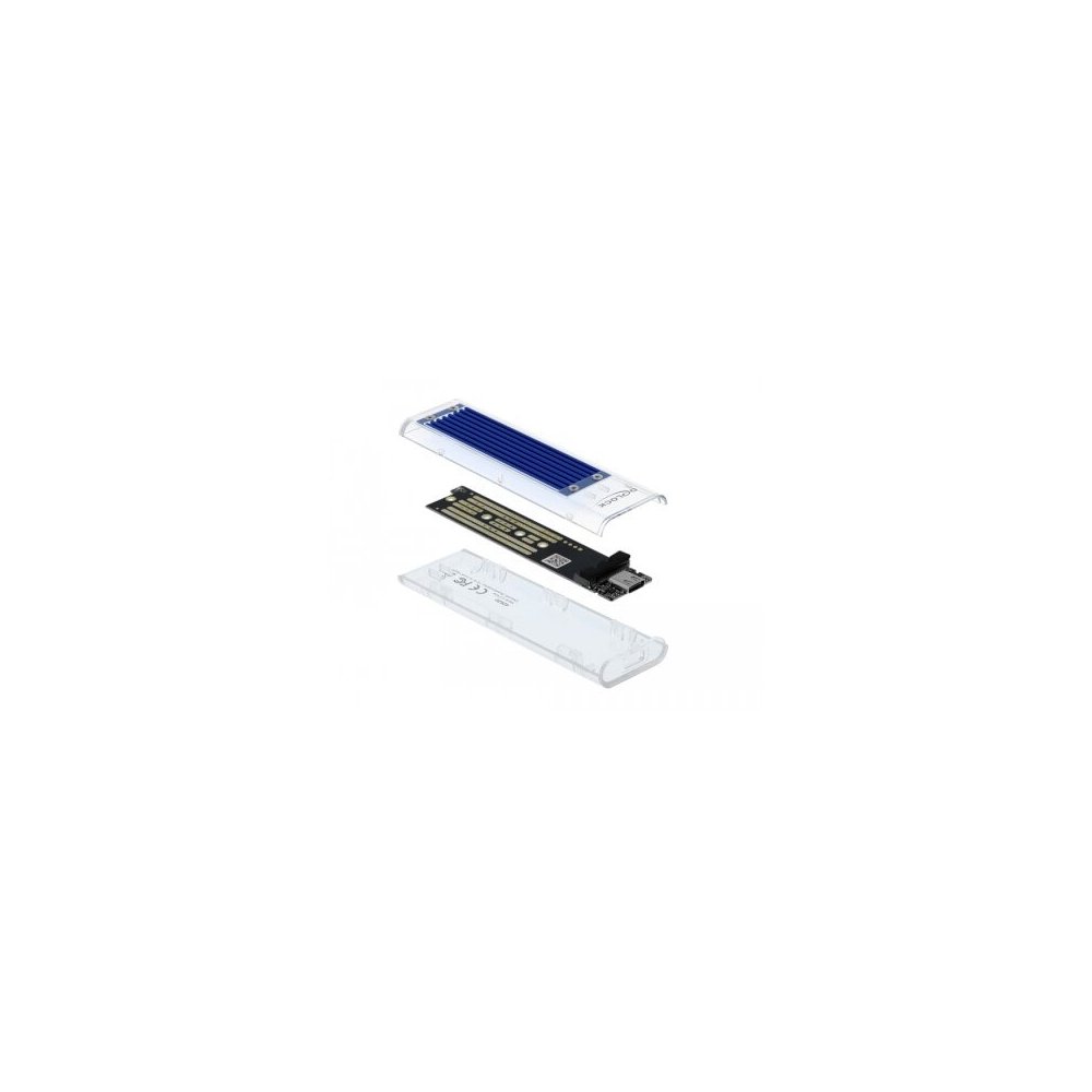 Delock- Boîter externe USB C M.2 SSD 2230/42/60/80