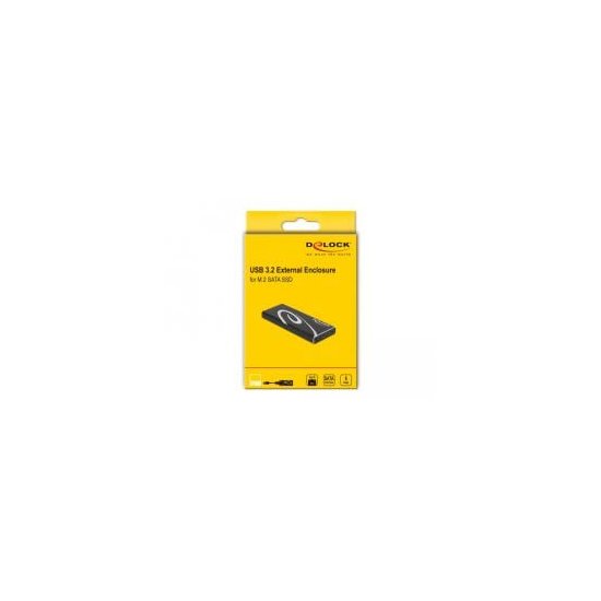 Delock- Boîter externe USB 3.2 M.2 SATA SSD 2230/42/60/80