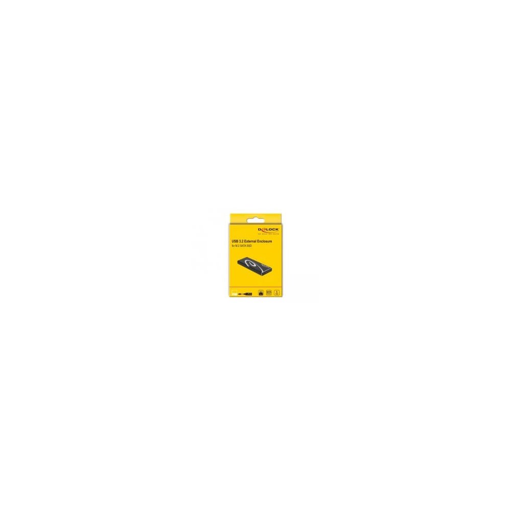 Delock- Boîter externe USB 3.2 M.2 SATA SSD 2230/42/60/80