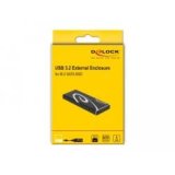 Delock- Boîter externe USB 3.2 M.2 SATA SSD 2230/42/60/80