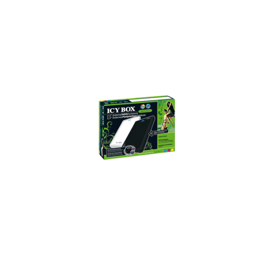 Icy Box- Boîtier 2"1/2 USB 3.0 Sata noir