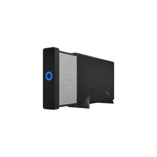 Icy Box- Boîtier 3"1/2 USB 3.0 fonction UASP fanless