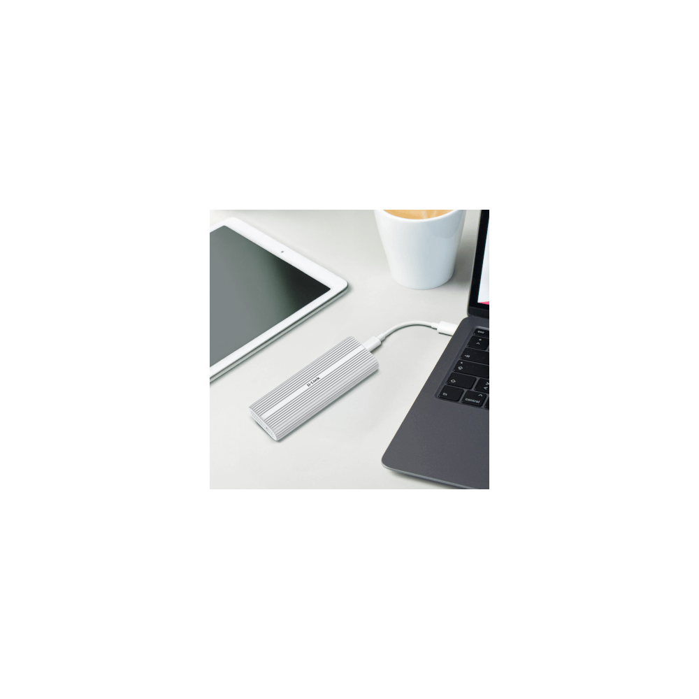 D-link  Boîtier SSD USB-C M.2 NVMe/NGFF Débit jusqu'à 40G
