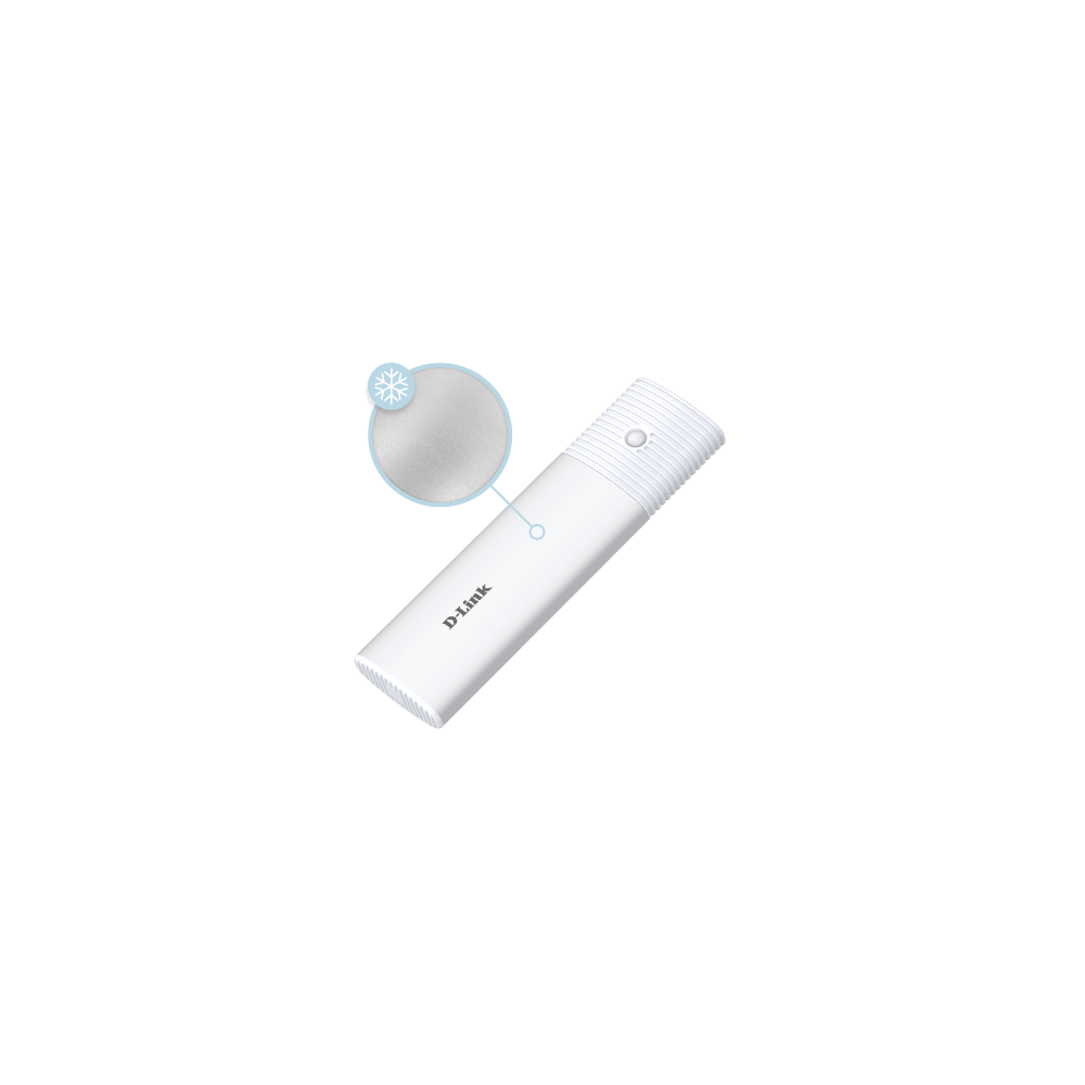 D-link Boîtier SSD USB-C M.2 NVMe/NGFF Débit jusqu'à 10G