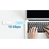 D-link Boîtier SSD USB-C M.2 NVMe/NGFF Débit jusqu'à 10G