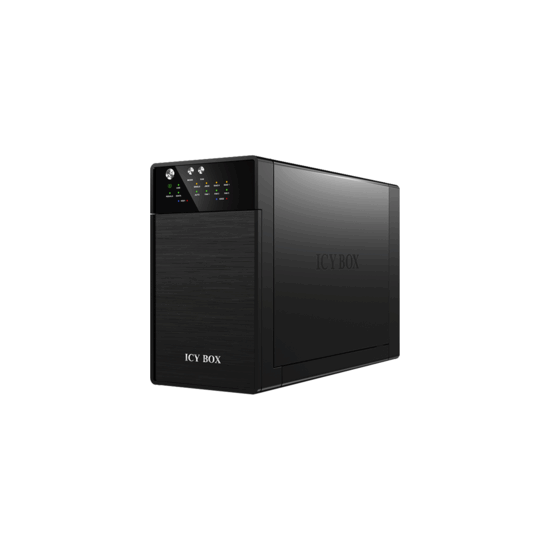 Icy Box- Boîtier 3"1/2 USB 3.0 eSAta 2 HDD 3"1/2 Raid 0,1