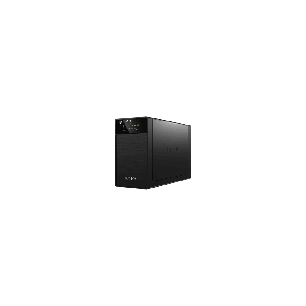 Icy Box- Boîtier 3"1/2 USB 3.0 eSAta 2 HDD 3"1/2 Raid 0,1