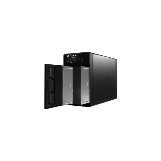 Icy Box- Boîtier 3"1/2 USB 3.0 eSAta 2 HDD 3"1/2 Raid 0,1