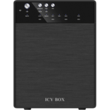 Icy Box- Boîtier externe USB 3.0 e-Sata 4 disques Sata JBOD