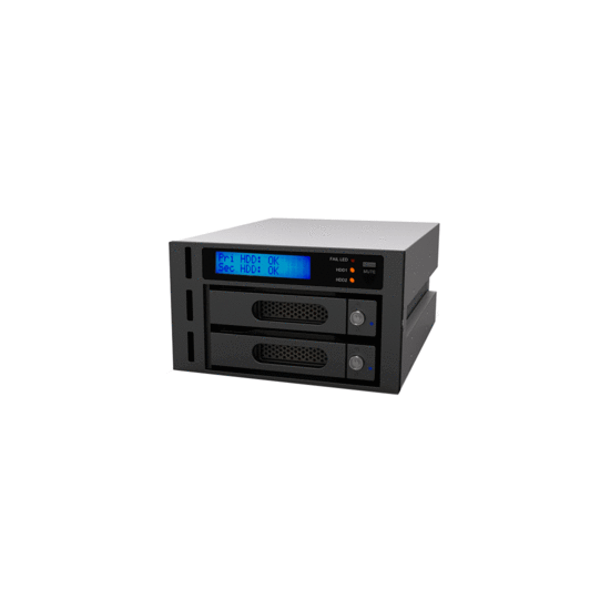 Icy Box- Solution Raid sata 2 HDD 3"1/2 iR2622-2S-S2 NOIR