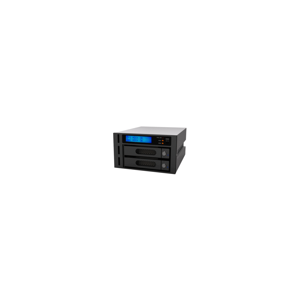 Icy Box- Solution Raid sata 2 HDD 3"1/2 iR2622-2S-S2 NOIR