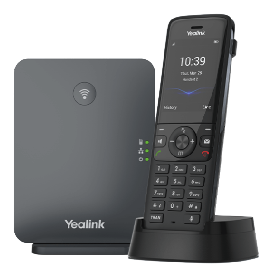 Yealink Base DECT W70 + téléphone DECT W74H