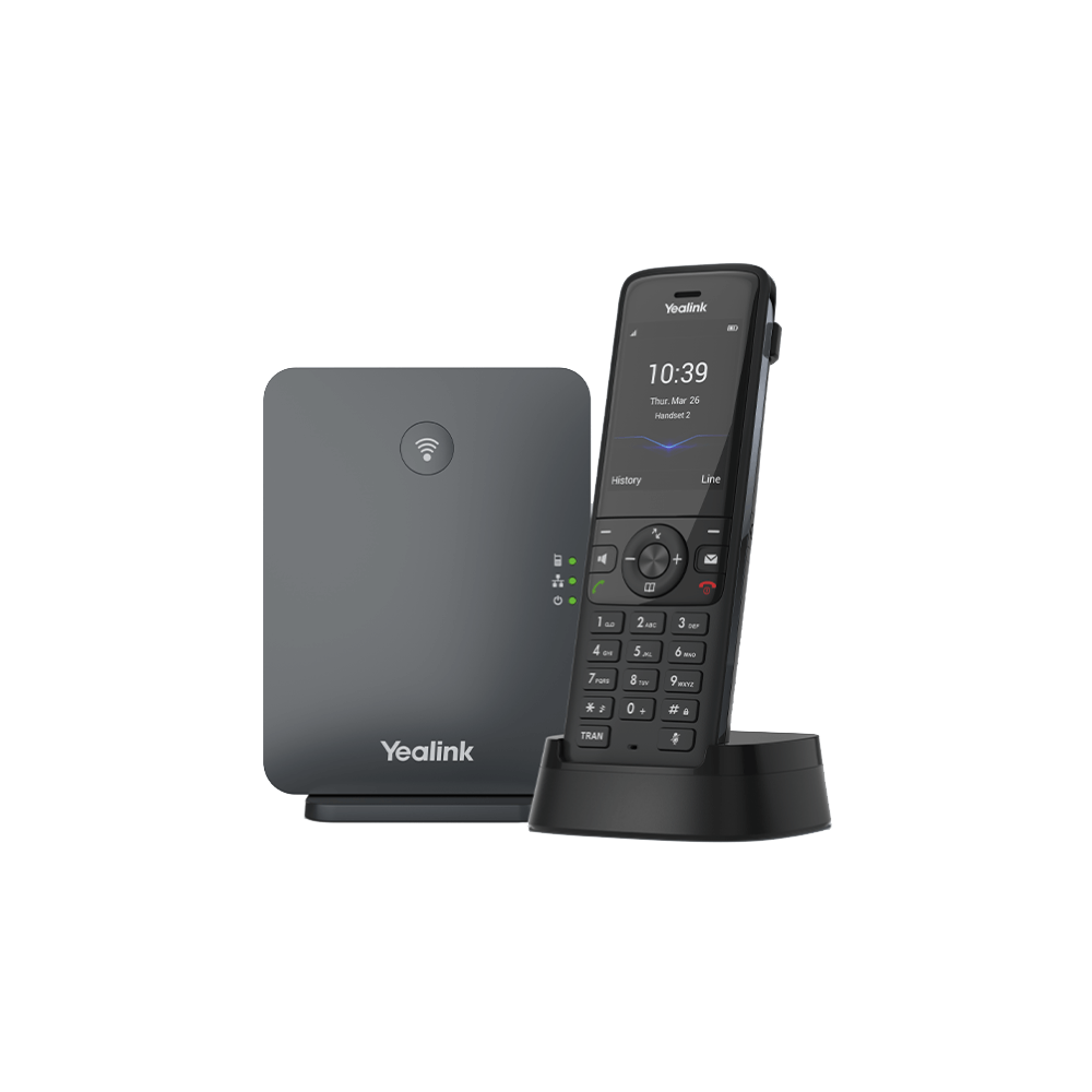 Yealink Base DECT W70 + téléphone DECT W74H