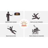 Yealink Téléphone DECT renforcé IP67 W59R Pro Bluetooth