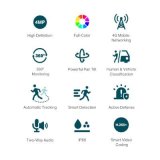 Tp-link Caméra motorisée PT 360° 4G Couleur extérieure