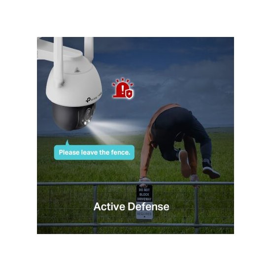 Tp-link Caméra motorisée PT 360° 4G Couleur extérieure