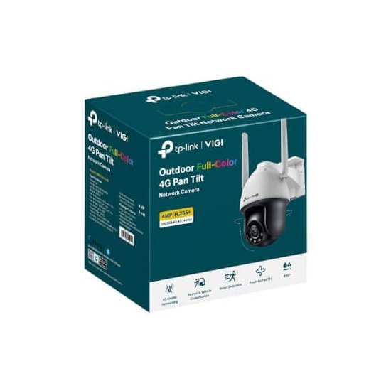 Tp-link Caméra motorisée PT 360° 4G Couleur extérieure