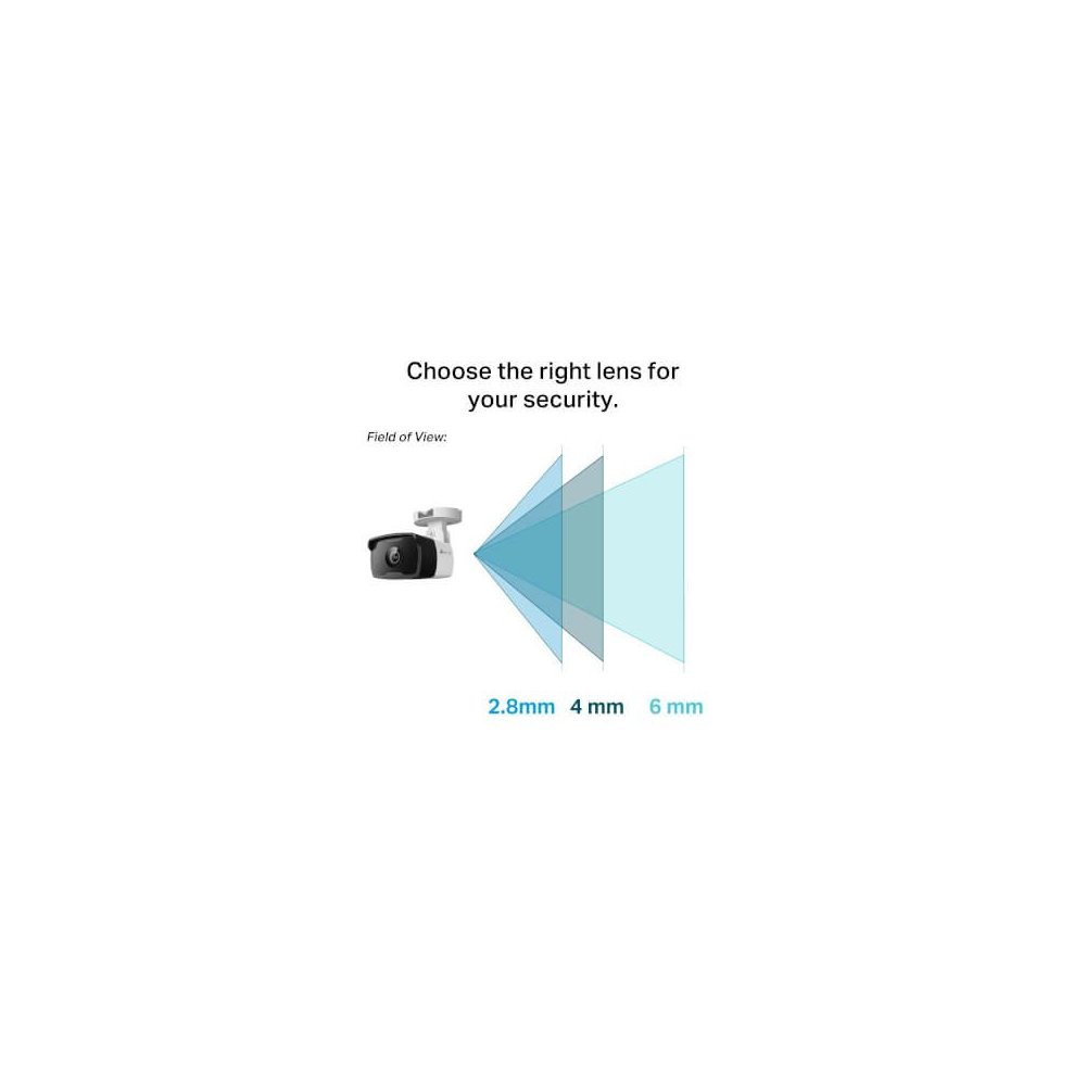 Tp-link Bullet 4Mp 75° IR 30m H265+ IP66 IA