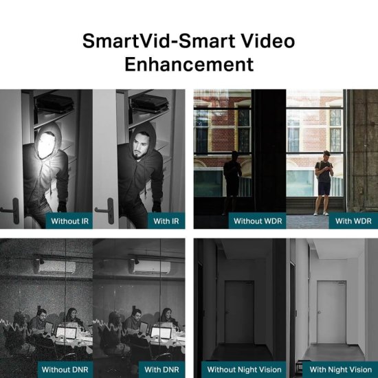 Tp-link Caméra 4Mp 88° IR 30m H265+ IA