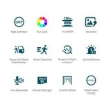 Tp-link Caméra 5Mp Coul24 109° IR 30m Audio H265+ IA