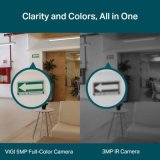 Tp-link Caméra 5Mp Coul24 109° IR 30m Audio H265+ IA